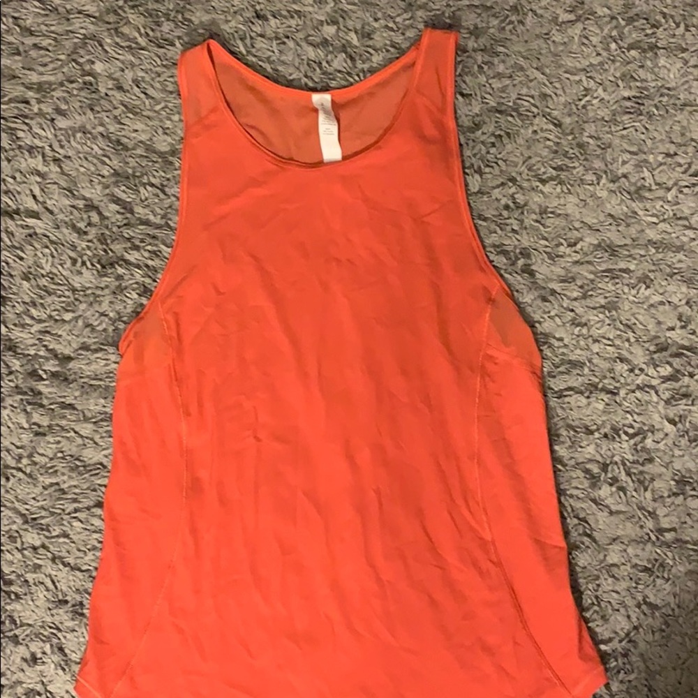 pink LULULEMON SCULPT TANK